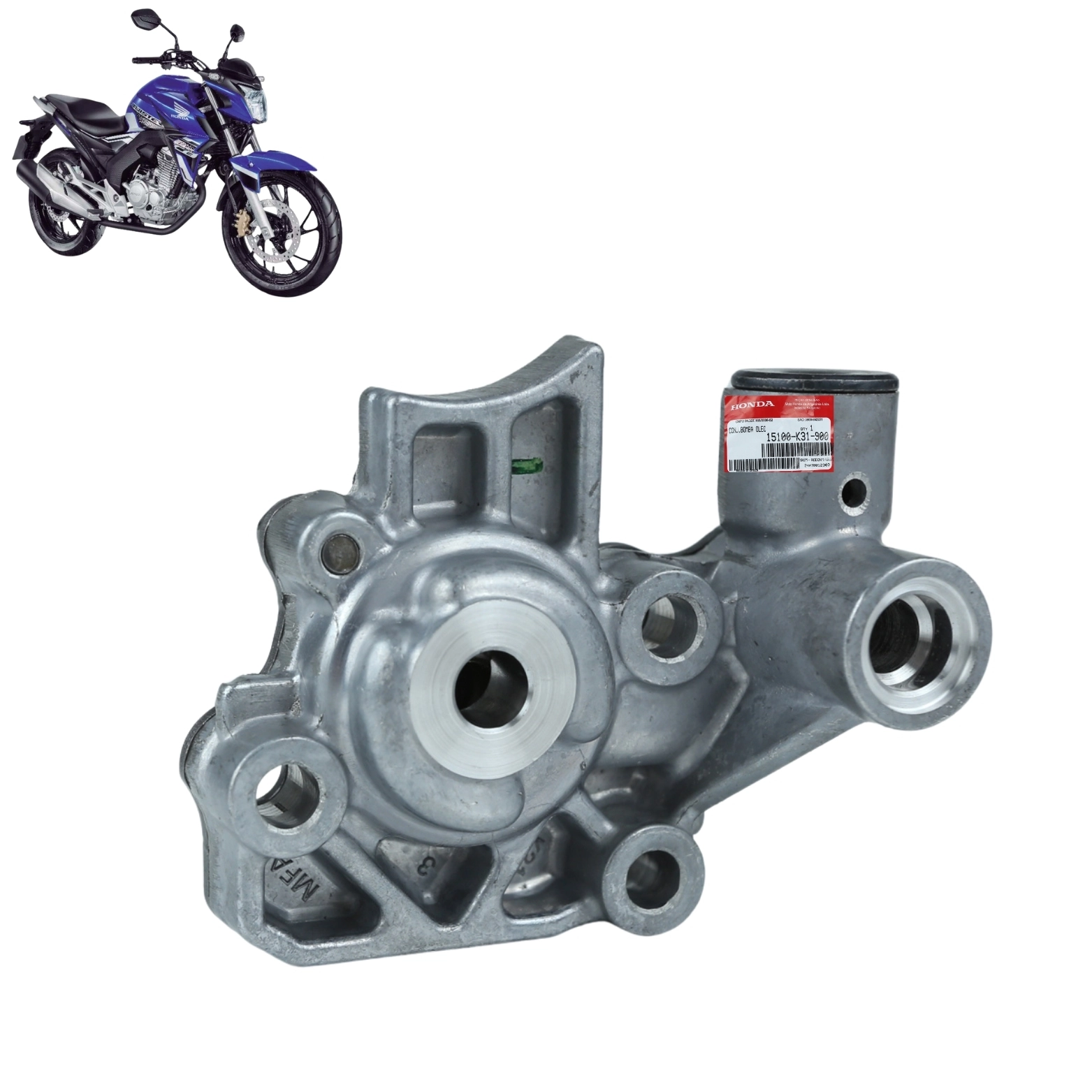 Bomba De Oleo Cb 250f Twister 2016 A 2022 Original Honda