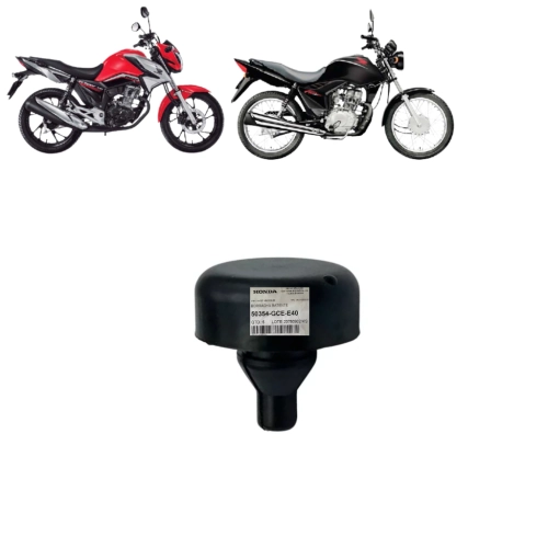 Borracha Batente Cavalete Central CG 125 150 160 Original Honda