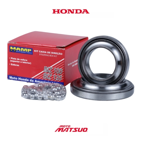 Caixa Direcao Biz 100 110 125 PCX 150 Pop 100 Original Honda HAMP Caixa Direcao Biz 100 110 125 PCX 150 Pop 100 Original Honda HAMP