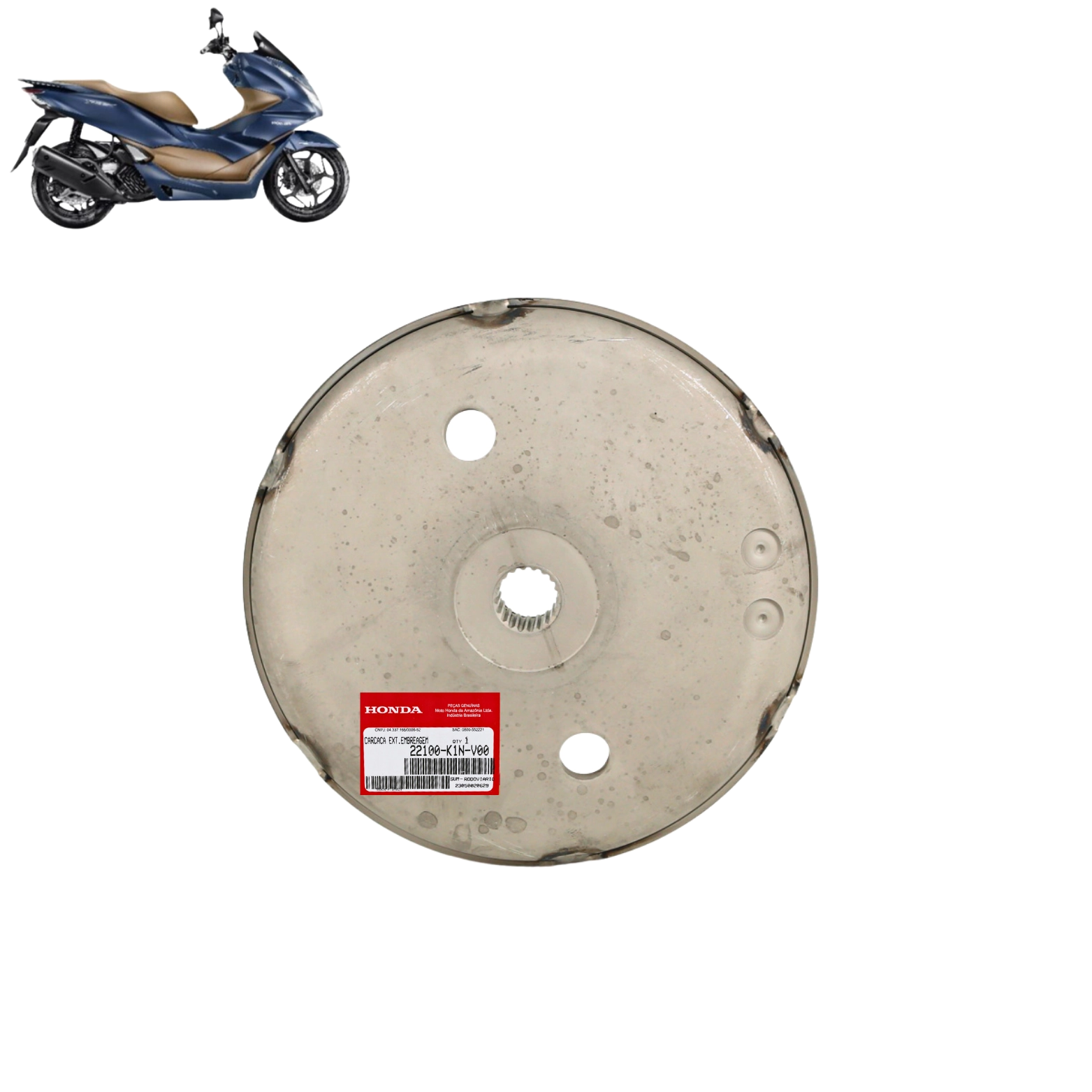 Carcaca Externa Embreagem Pcx160 2023 A 2024 Original Honda Carcaca Externa Embreagem Pcx160 2023 A 2024 Original Honda