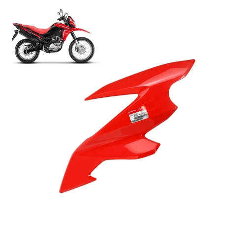 Carenagem Bananinha Esquerda Farol Nxr Bros 160 2022 a 2024 Vermelho Fighting Original Honda Carenagem Bananinha Esquerda Farol Nxr Bros 160 2022 a 2024 Vermelho Fighting Original Honda