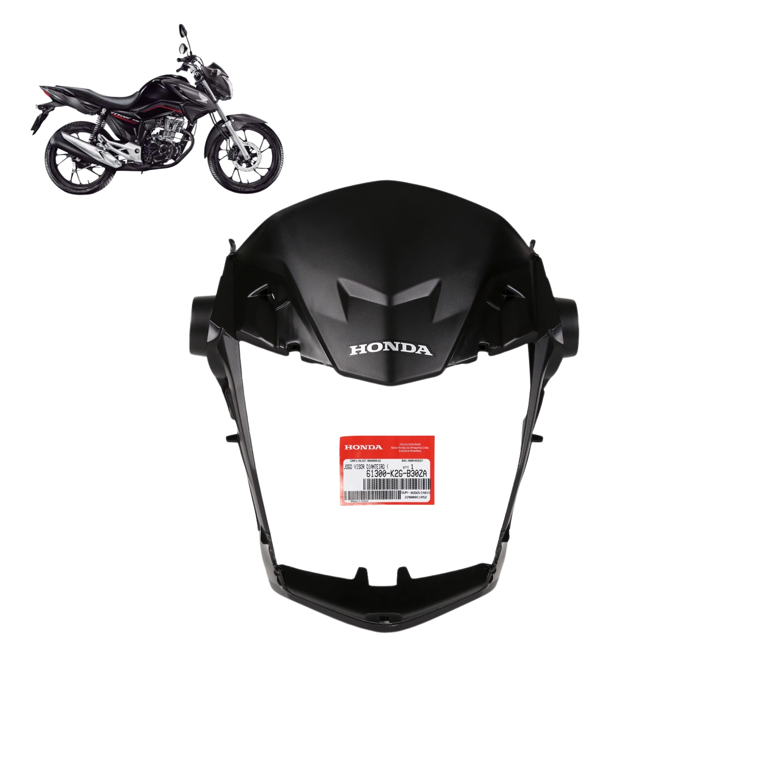 Carenagem Central Farol Titan 160 2022 A 2024 Original Honda