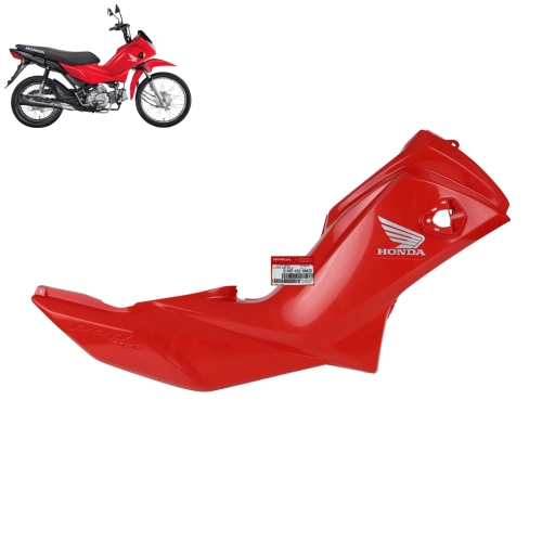 Carenagem Dianteira Direita Pop110i 2019 a 2024 Vermelho Fighting Original Honda Carenagem Dianteira Direita Pop110i 2019 a 2024 Vermelho Fighting Original Honda