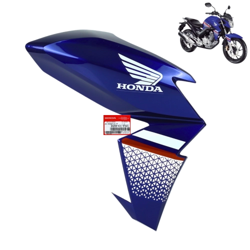 Carenagem Direita Tanque Cb 250f Twister 2022 Azul Original