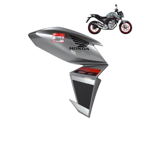 Carenagem Direita Tanque Cb250f Twister 2018 Prata Original Carenagem Direita Tanque Cb250f Twister 2018 Prata Original
