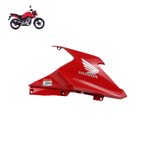 Carenagem Direita Tanque Cg Fan 160 2025 Vermelho Original Carenagem Direita Tanque Cg Fan 160 2025 Vermelho Original