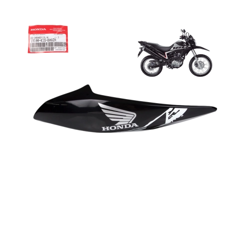Carenagem Direita Tanque Nxr Bros 160 2020 2021 Preto Original Honda