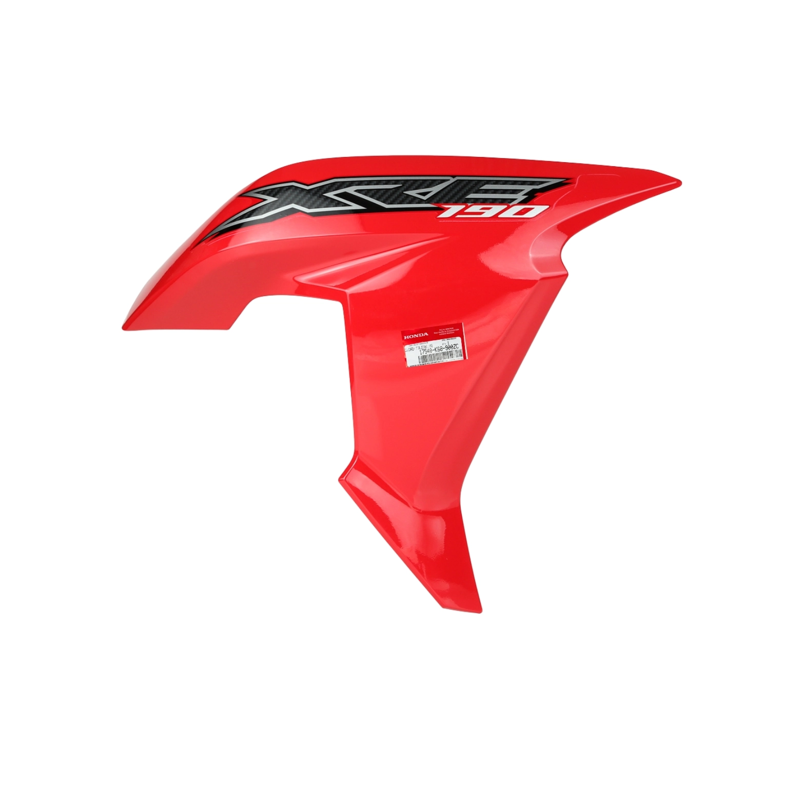 Carenagem Direita Tanque Xre 190 2016 2017 Vermelho Original Honda