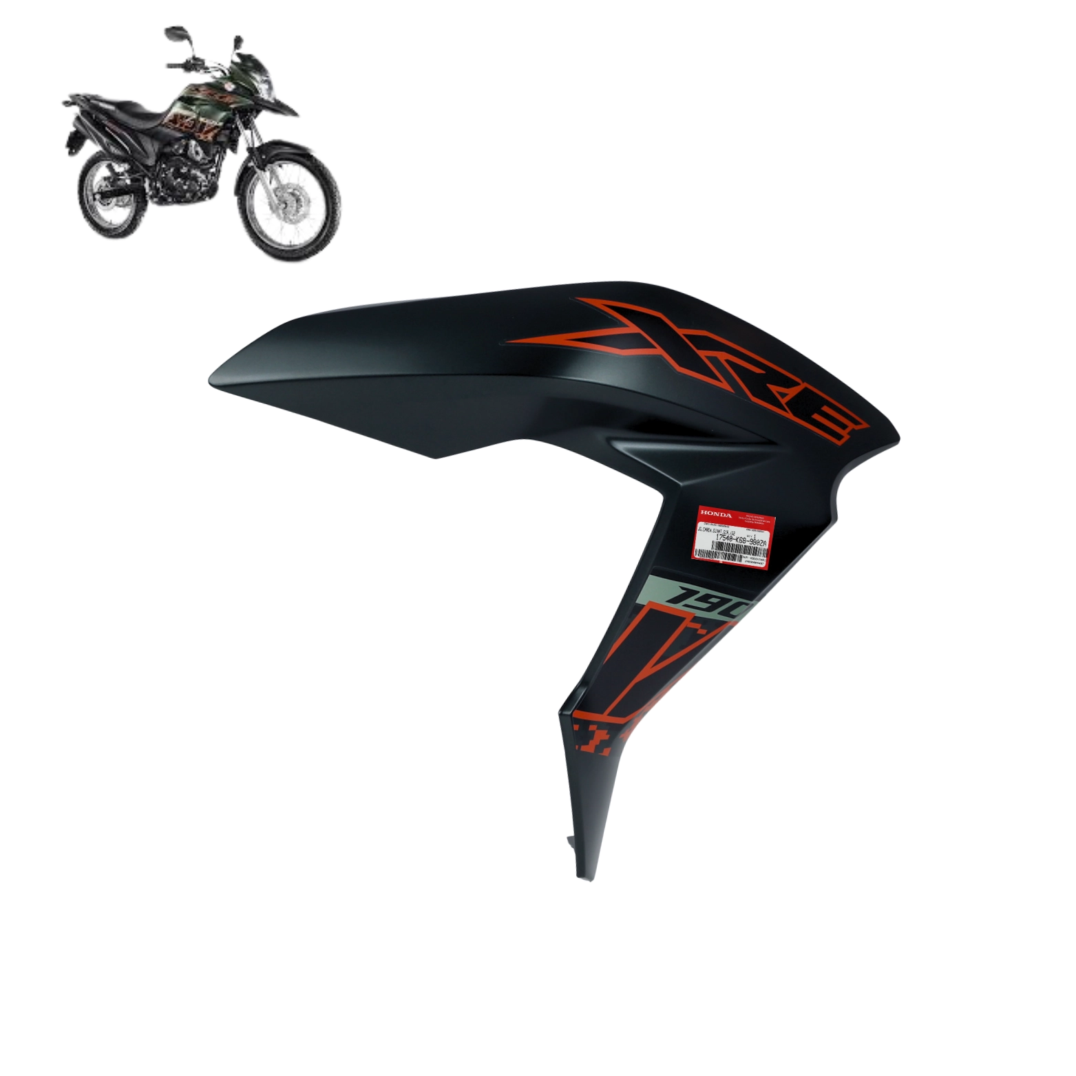 Carenagem Direita Tanque Xre 190 2024 Adventure Original Honda Carenagem Direita Tanque Xre 190 2024 Adventure Original Honda