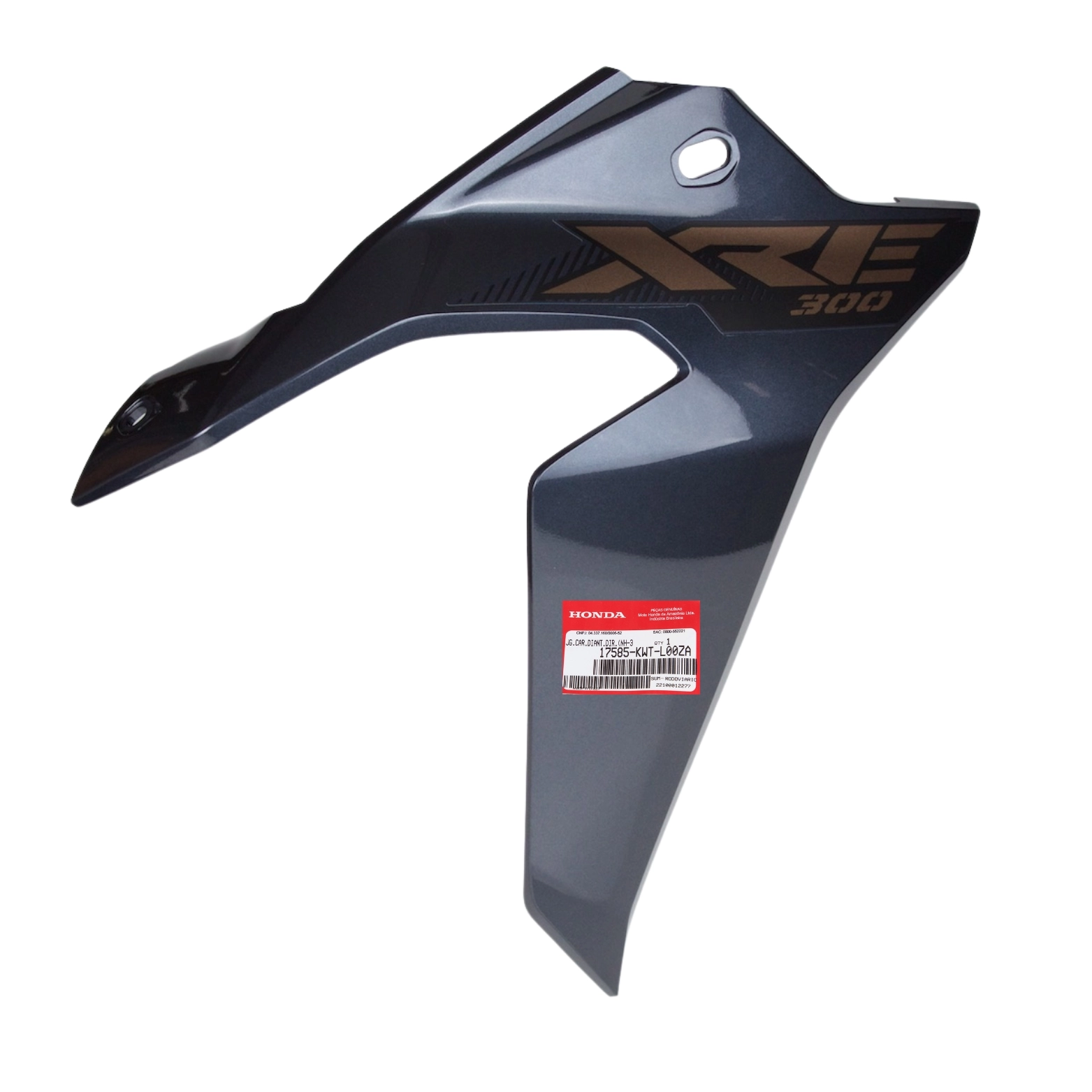 Carenagem Direita Tanque Xre 300 2022 2023 Cinza Original Honda Carenagem Direita Tanque Xre 300 2022 2023 Cinza Original Honda