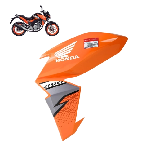 Carenagem Esq Tanque Cb250f Twister 2019 Laranja Original