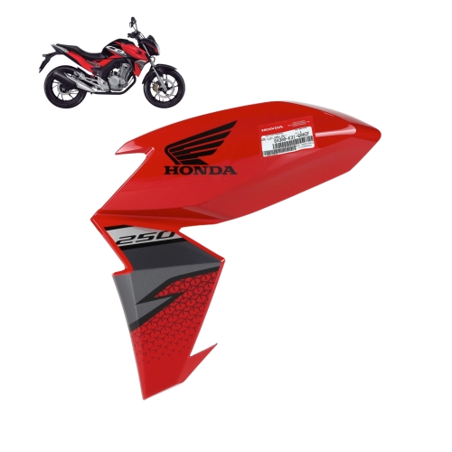 Carenagem Esq Tanque Cb250f Twister 2019 Vermelho Original