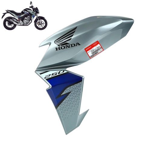Carenagem Esquerda Tanque Cb250f Twister 2019 Prata Original Carenagem Esquerda Tanque Cb250f Twister 2019 Prata Original