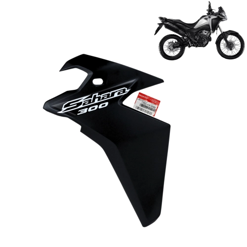 Carenagem Esquerda Tanque Sahara 300 2024 2025 Cinza Original Honda