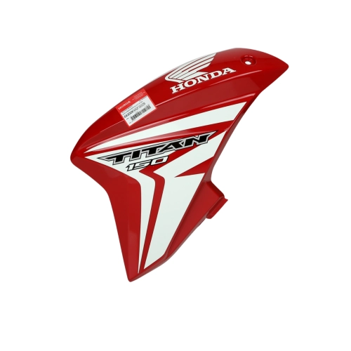 Carenagem Esquerda Tanque Titan 150 2015 Vermelho Original
