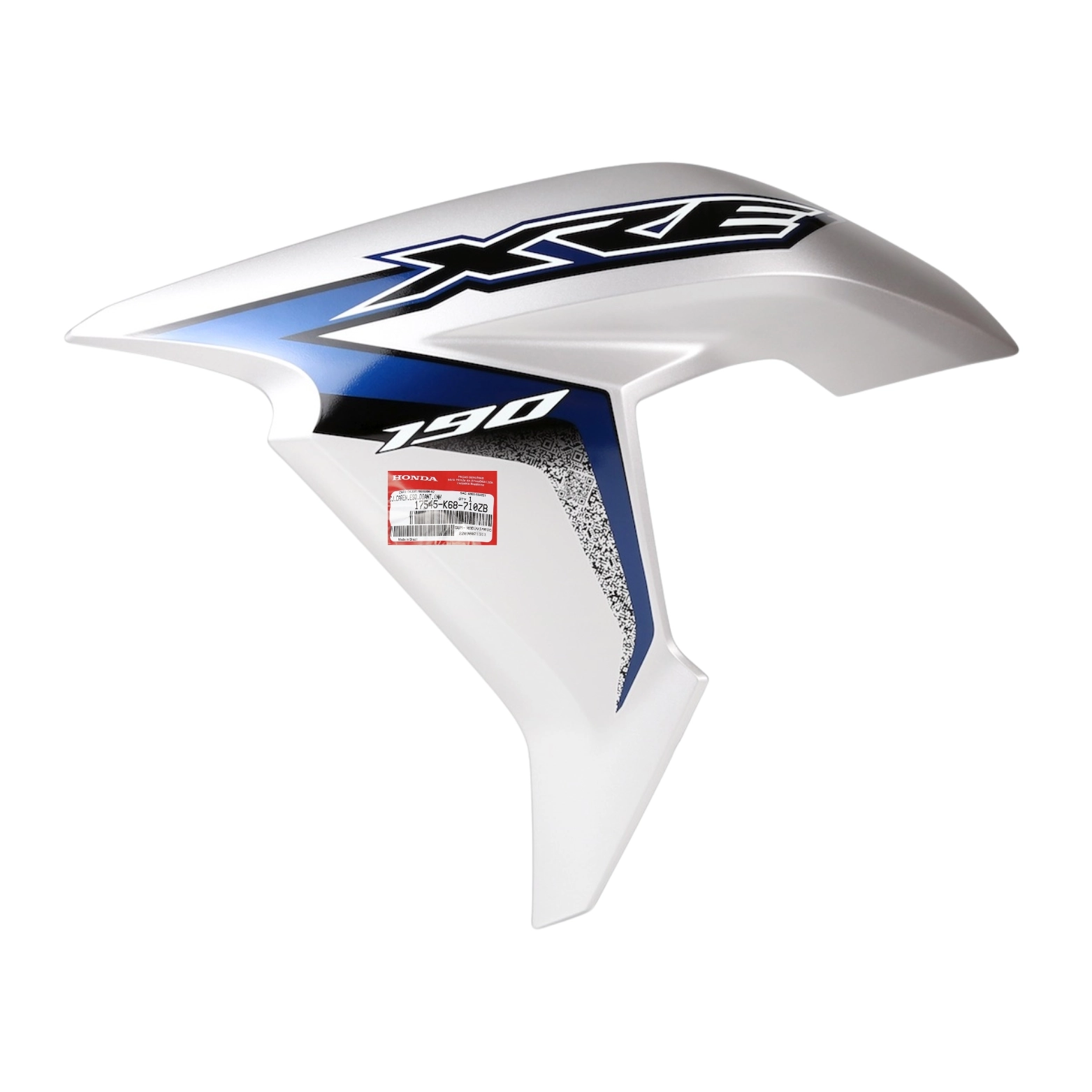 Carenagem Esquerda Tanque Xre 190 2018 2019 Prata Original Honda