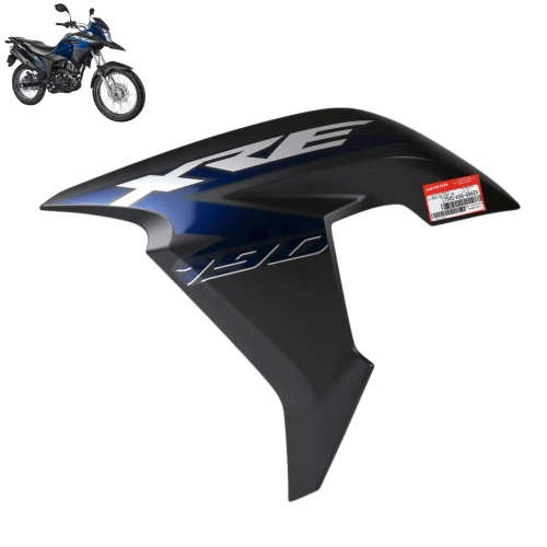 Carenagem Esquerda Tanque Xre 190 2020 2021 Azul Original Honda