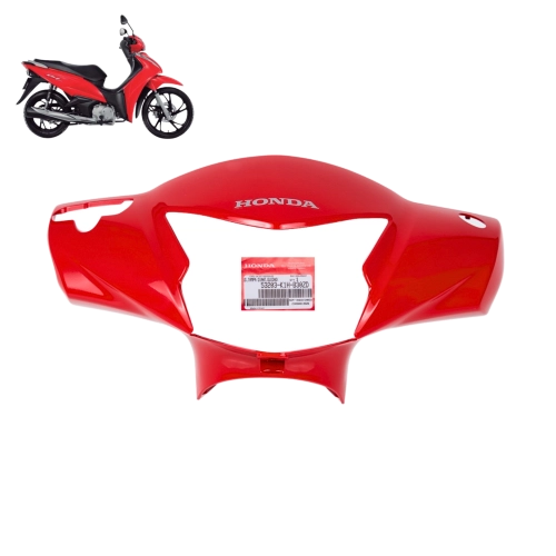 Carenagem Farol Biz 125 2022 2023 2024 Vermelha Original