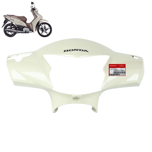 Carenagem Farol Biz 125 2022 A 2024 Branco Creme Original Carenagem Farol Biz 125 2022 A 2024 Branco Creme Original