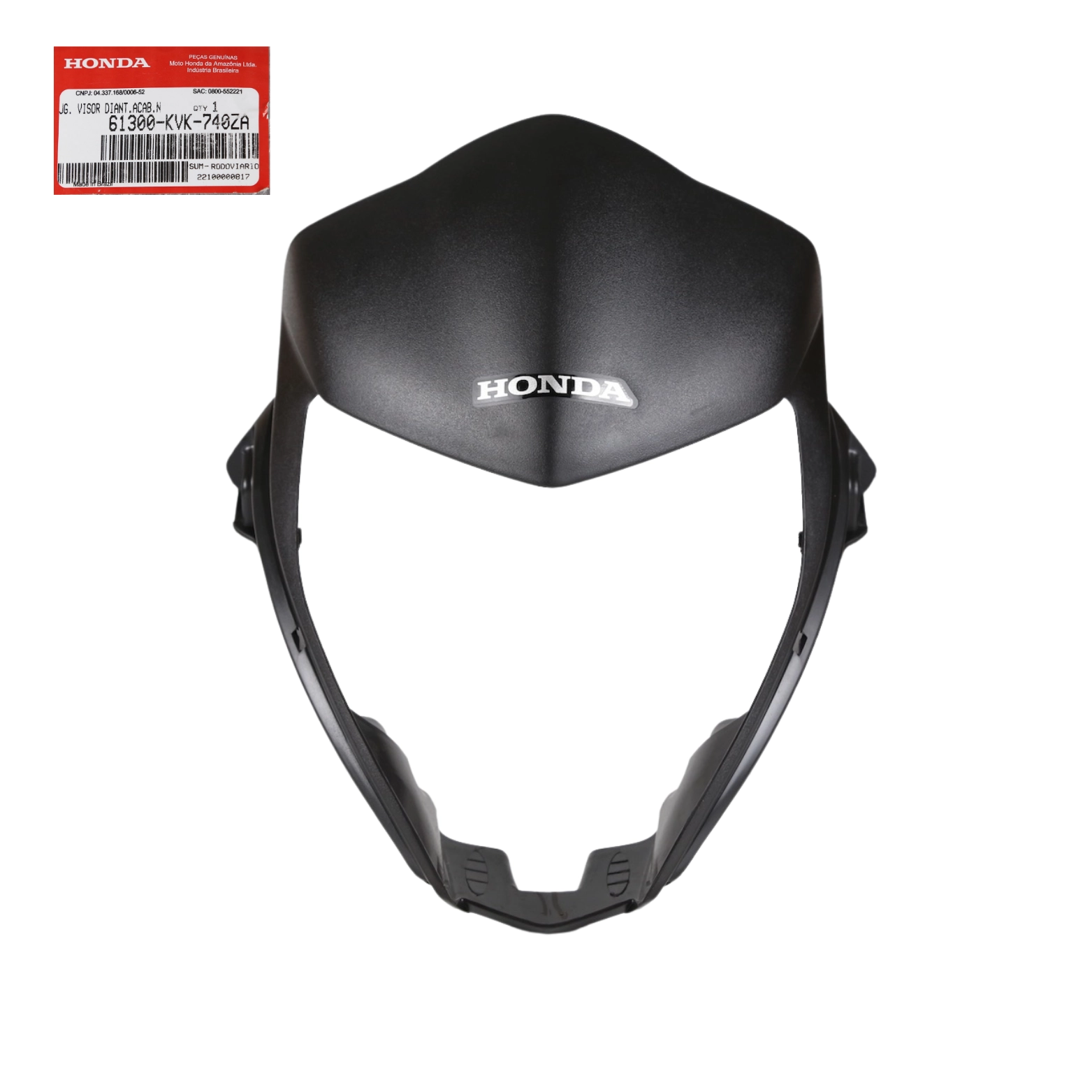 Carenagem Farol Cb300 2011 A 2015 Com adesivo Prata Original  Honda