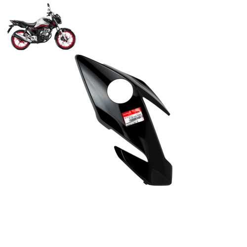 Carenagem Farol Direito Titan 160 2023 Preto P moto Prata Original Honda Carenagem Farol Direito Titan 160 2023 Preto P moto Prata Original Honda