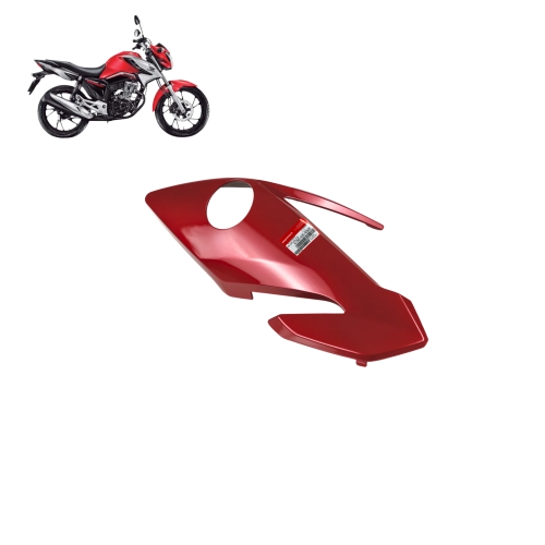 Carenagem Farol Direito Titan 160 Ex 2024 Vermelho Original Honda Carenagem Farol Direito Titan 160 Ex 2024 Vermelho Original Honda