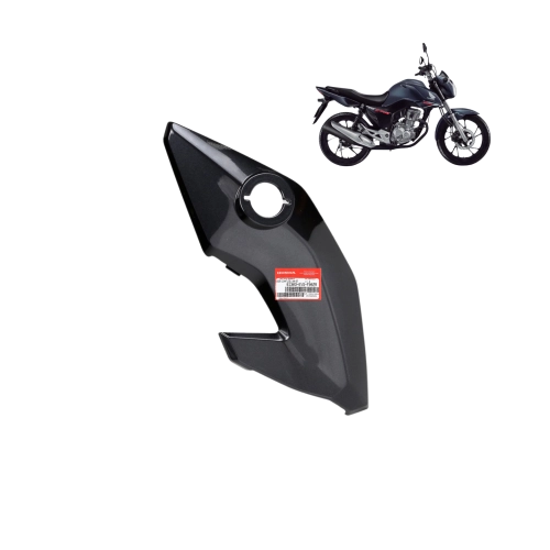 Carenagem Farol Esquerda Fan 160 2019 Cinza Original Honda