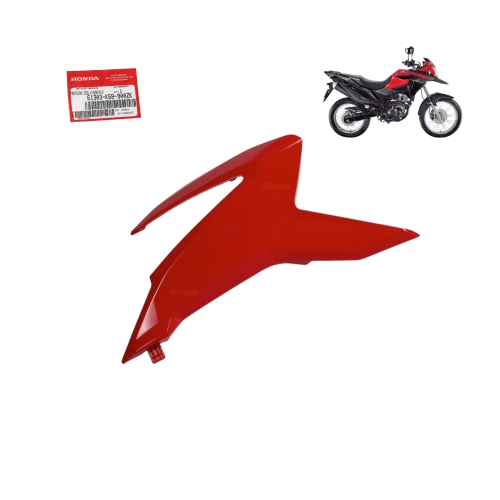 Carenagem Farol Esquerda Xre 190 2022 2023 Vermelha Original Honda