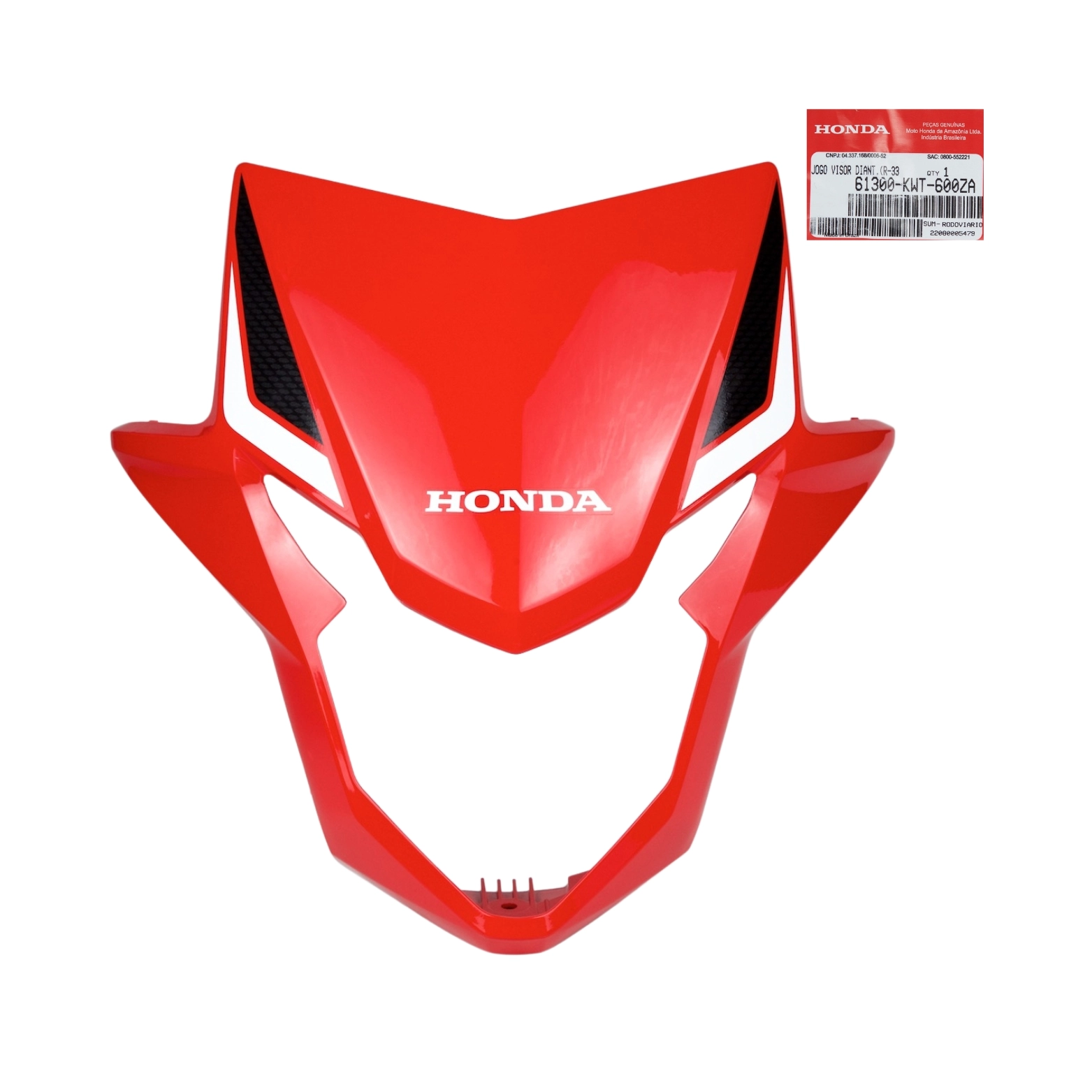Carenagem Farol Xre 300 Rally 2019 Vermelho Original Honda