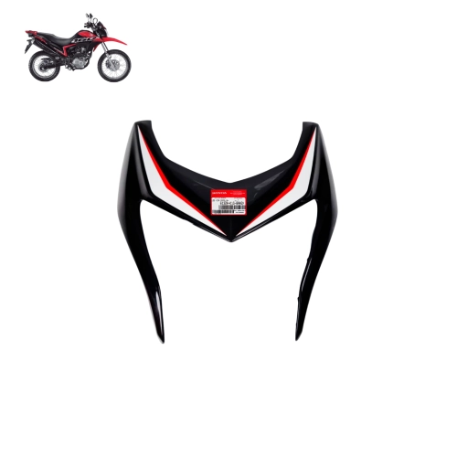 Carenagem Superior Farol Nxr Bros 160 2020 a 2021 Preto Original Honda