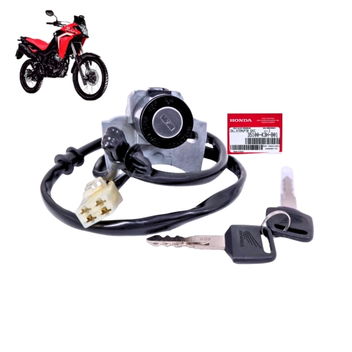 Chave Ignicao Contato Sahara 300 2024 a 2026 Original Honda