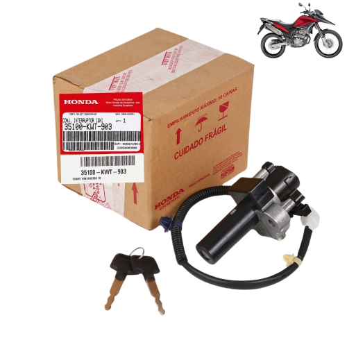 Chave Ignicao Contato Xre 300 2010 A 2012 Original Honda