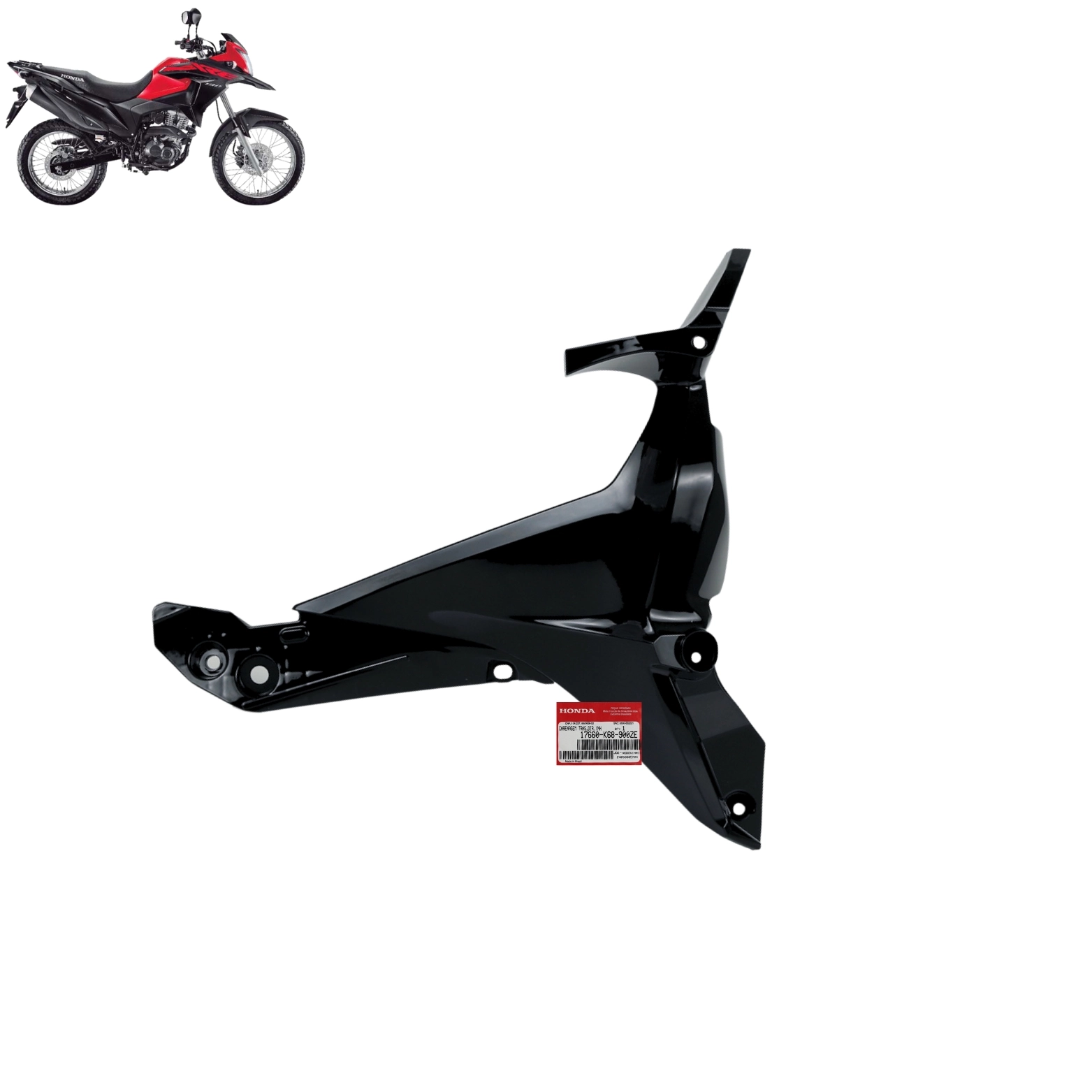 Complemento Direita Tanque Xre 190 2022 2023 Original