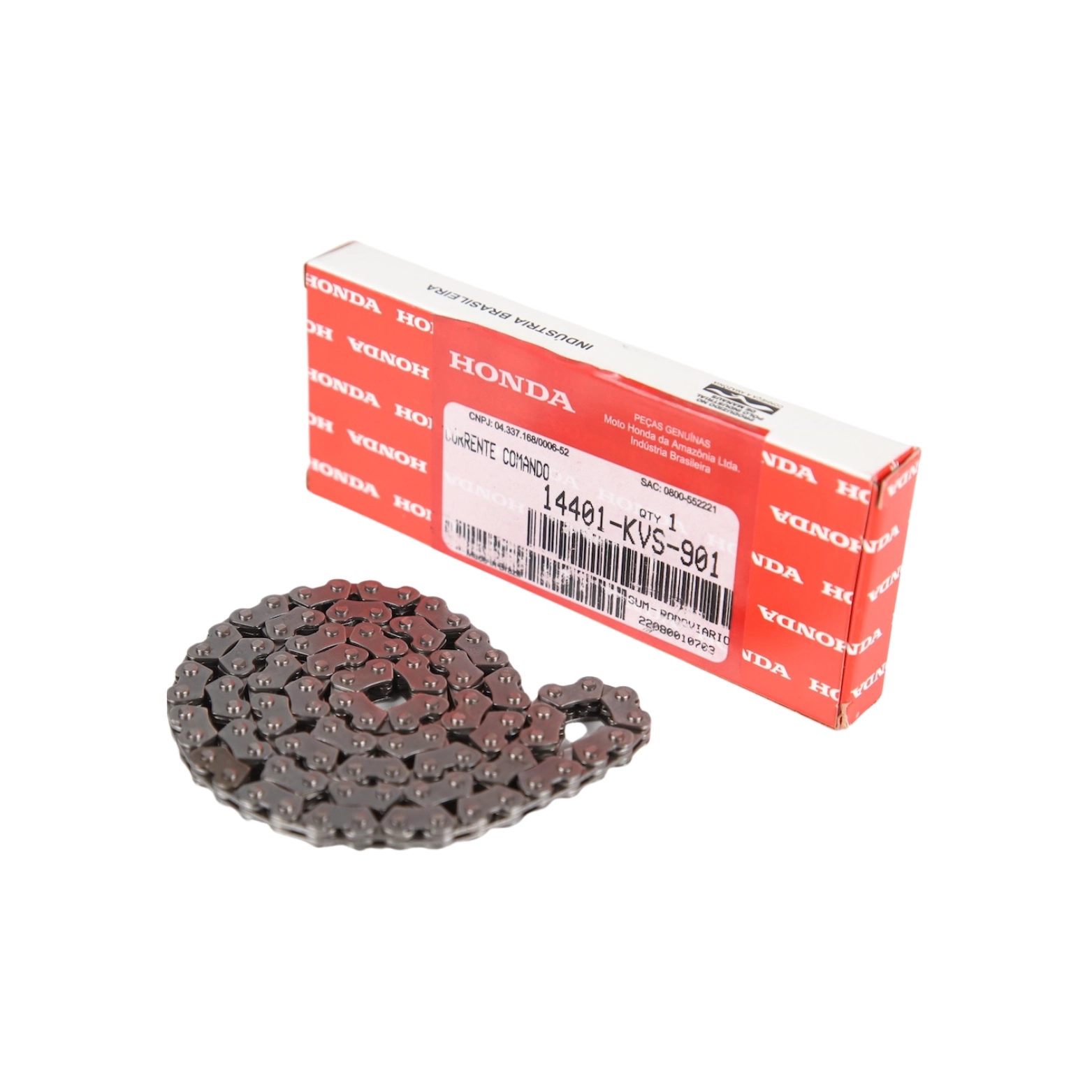 Corrente Comando Cg 150 2004 A 2015 Fan 125 2009 A 2018