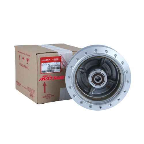 Cubo Roda Traseira Fan 125 09 A 2013 C espacador E Rolamento Original Honda