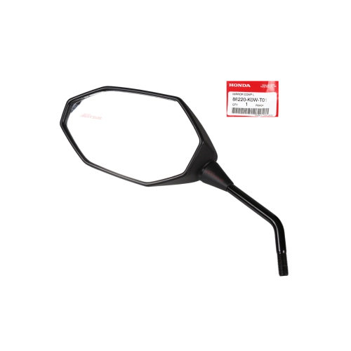Espelho Retrovisor Esquerdo ADV 150 2021 a 2024 ADV 160 2025 2026 Sem Porca Original Honda