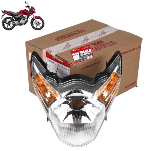 Farol Bloco Optico Cg Titan 150 2009 2010 Original Honda