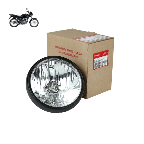 Farol Completo CG 150 Fan ESI ESDI 2010 a 2013 Original Honda Farol Completo CG 150 Fan ESI ESDI 2010 a 2013 Original Honda