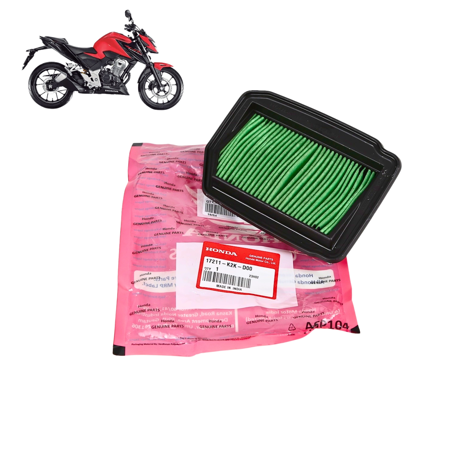 Filtro Ar Cb300f Twister 2023 A 2026 Original Honda Filtro Ar Cb300f Twister 2023 A 2026 Original Honda