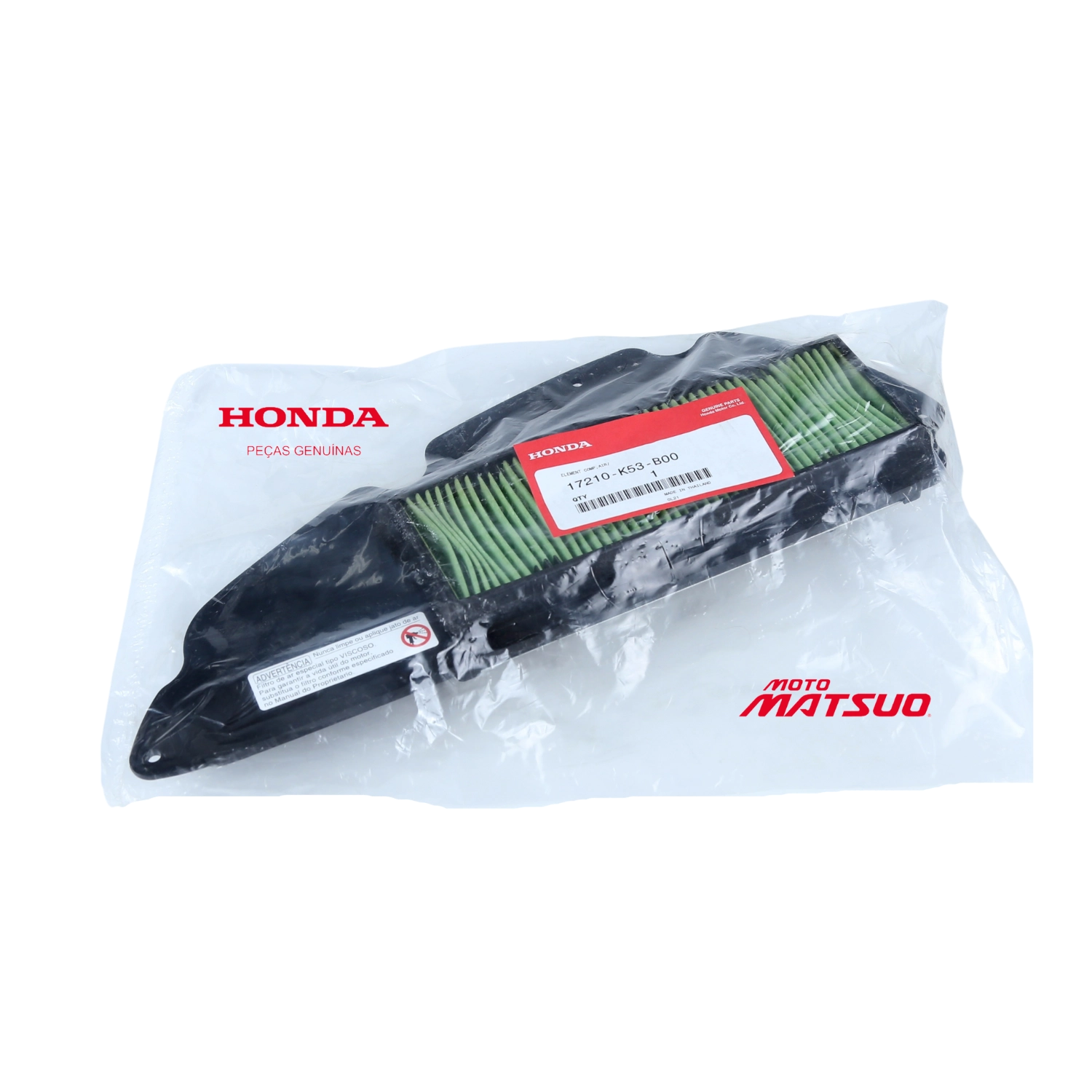 Filtro Ar Sh 300i 2016 A 2020 Original Honda