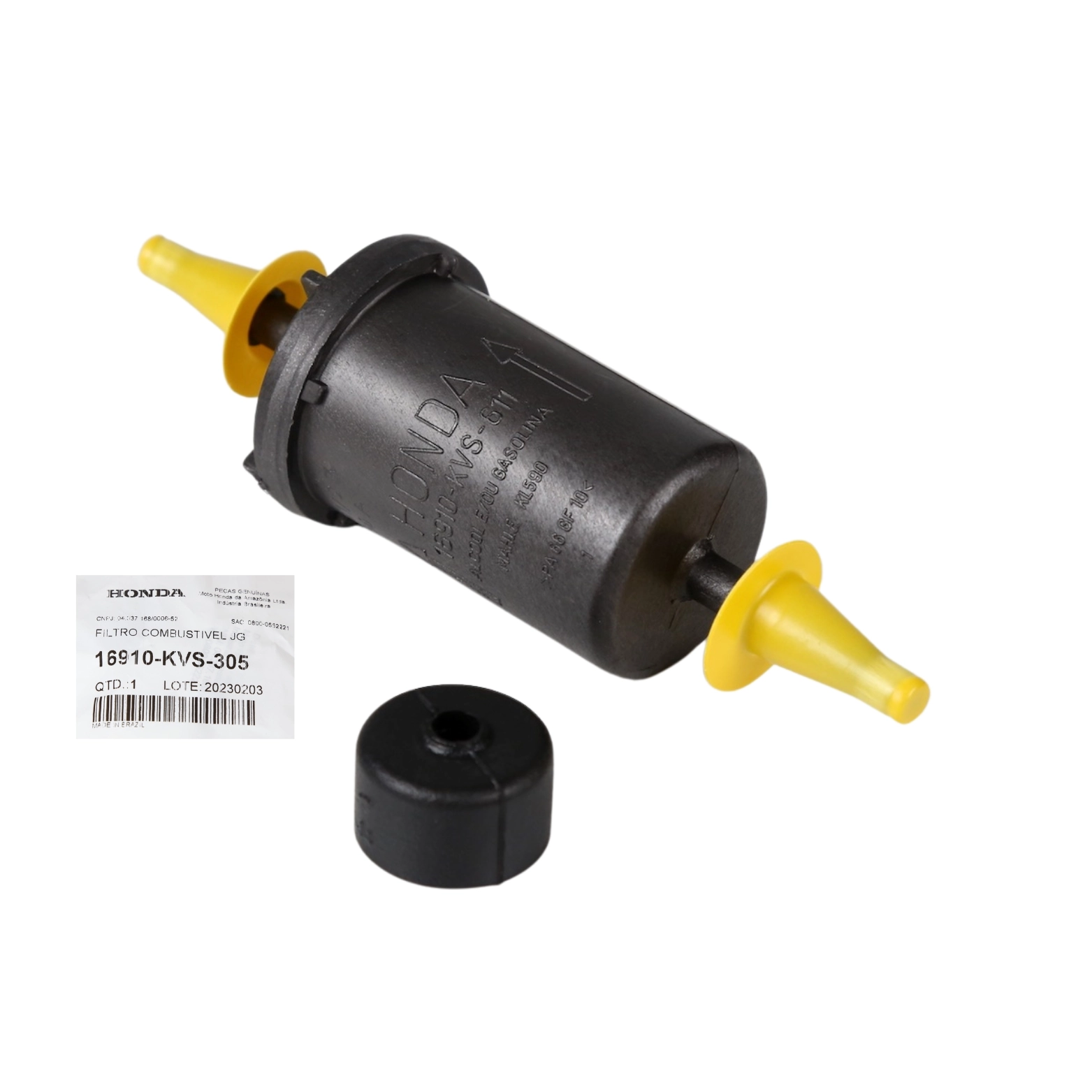 Filtro Combustivel Nxr Bros 160 Edd 2018 A 2024 Flex Original Honda