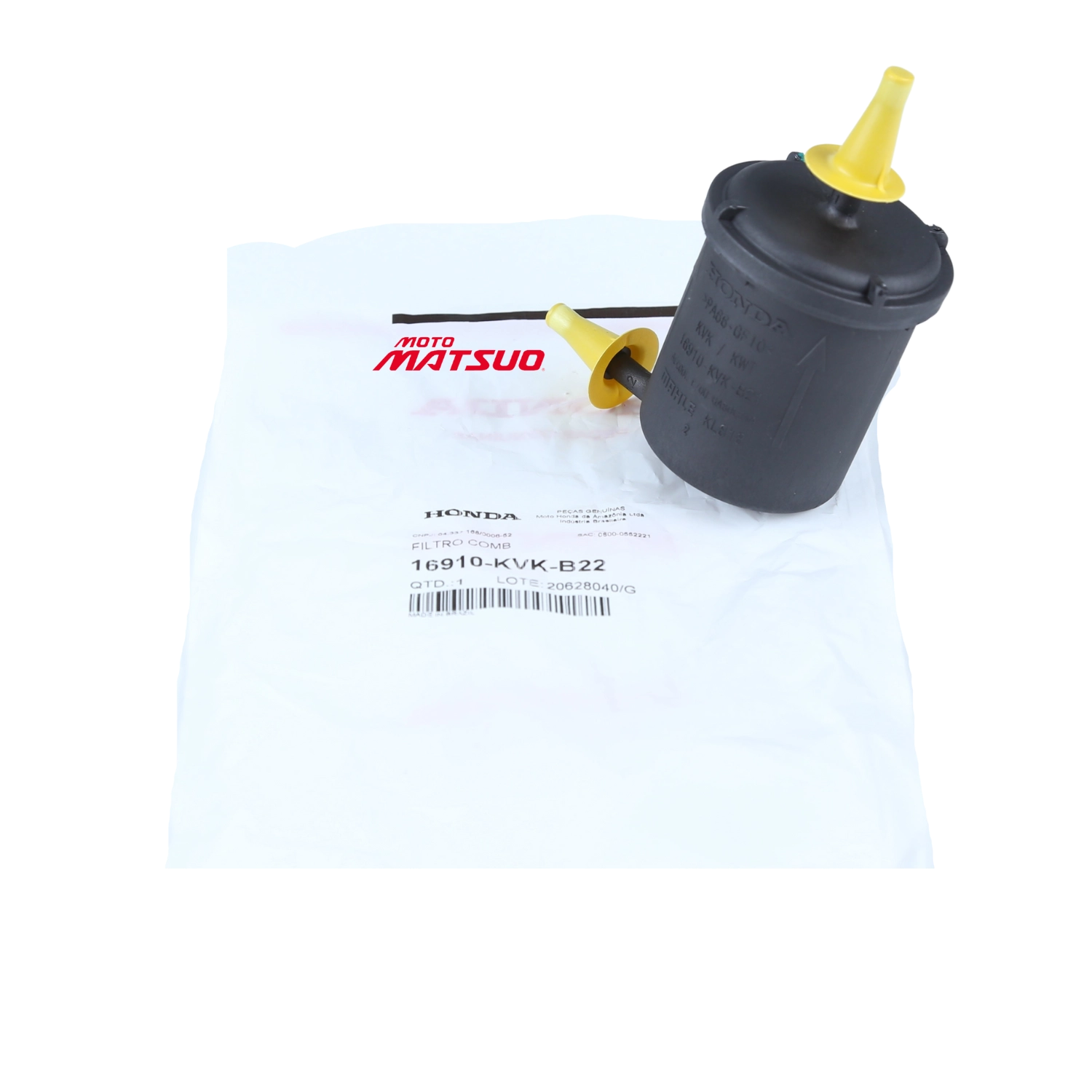 Filtro Combustivel Xre 300 Cb 300r 2013 A 2018 Flex Original Honda