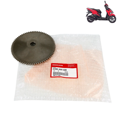 Flange Motor Elite 125 70 Dentes 2019 a 2024 Original Honda Flange Motor Elite 125 70 Dentes 2019 a 2024 Original Honda