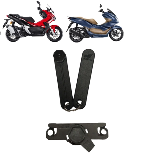 Jogo Chave Emergencia Adv 150 160 Pcx 160 Original Honda