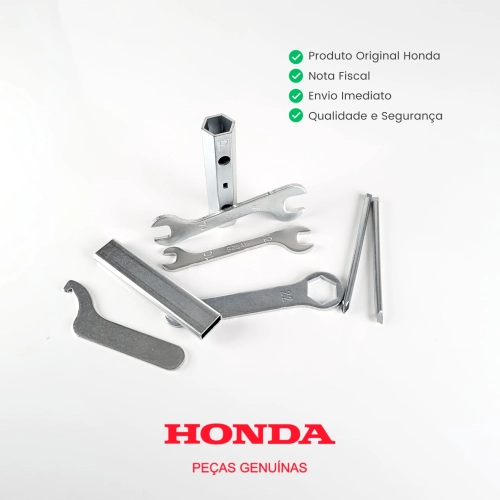 Jogo Ferramenta Titan 125 2000 A 2004 Original Honda