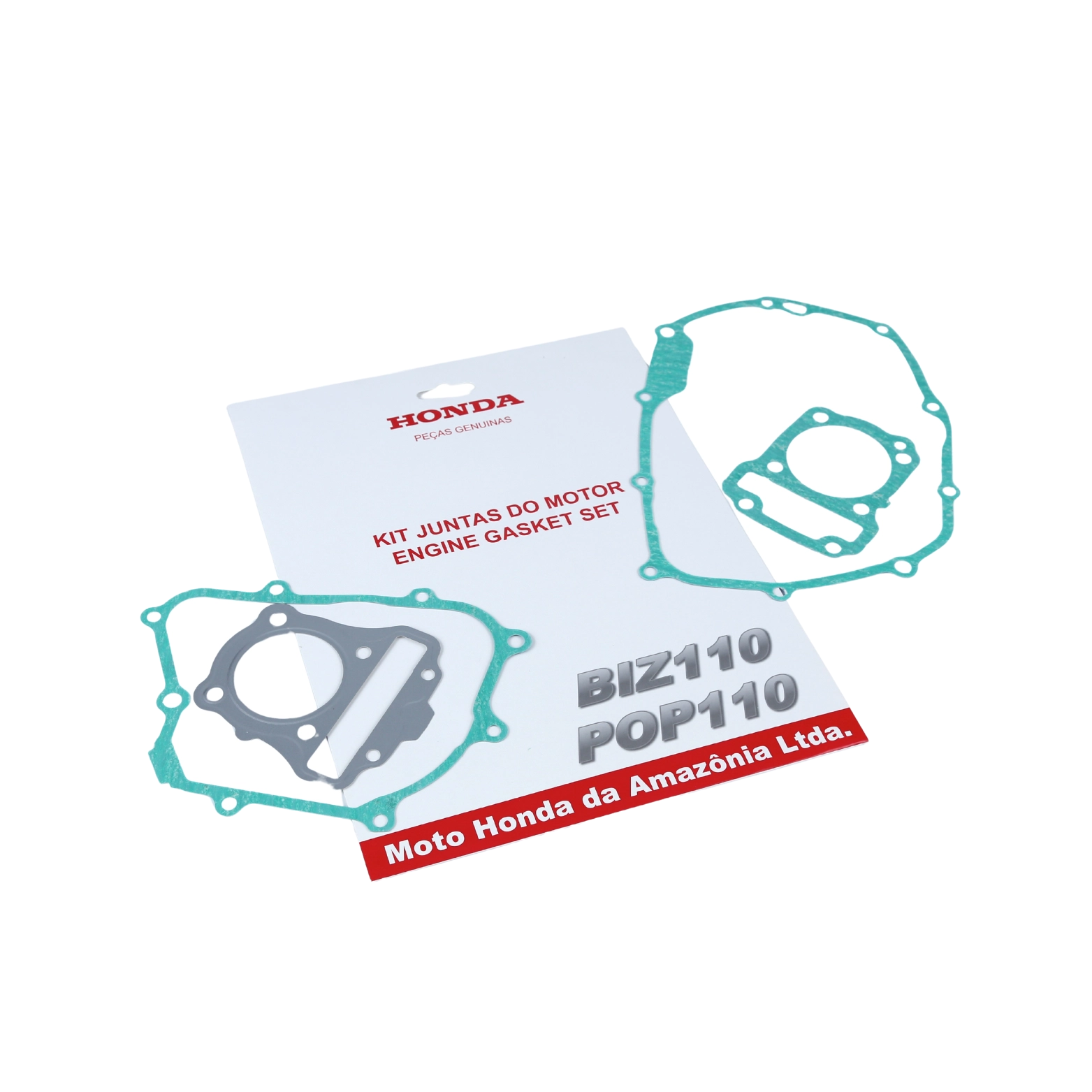 Jogo Juntas Motor Pop110i Biz110i 2016 A 2024 Original Honda