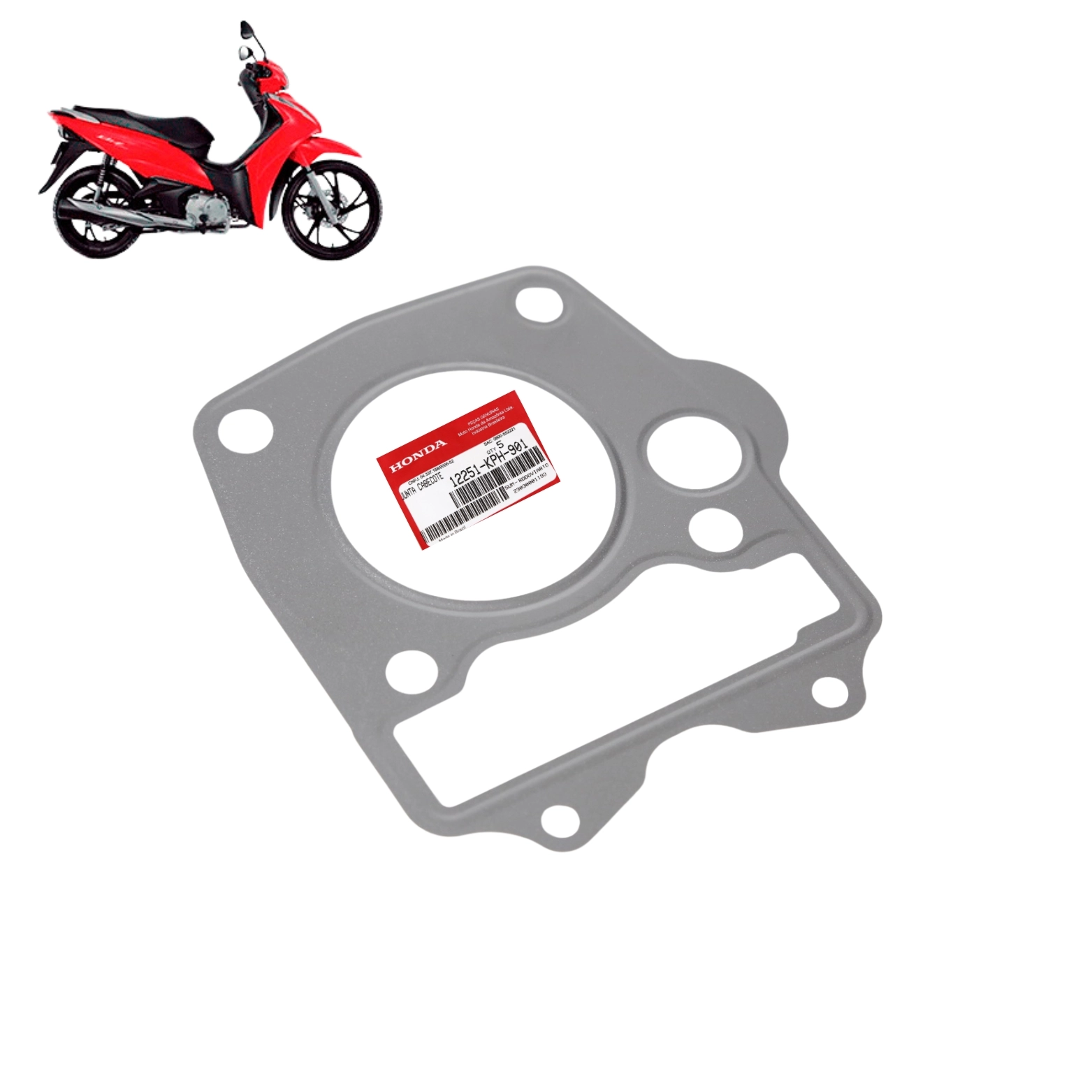Junta Cabecote Biz 125 2006 A 2024 Original Honda