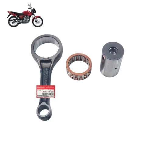 Kit Biela Pino Rolamento Cg Titan 150 2004 A 2008 Original Honda