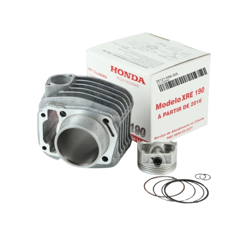 Kit Cilindro Motor Xre 190 2016 a 2024 Original Honda