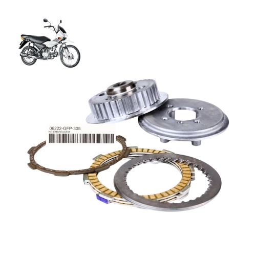 Kit  Embreagem Completo Pop 100 2007 A 2015 Original Honda